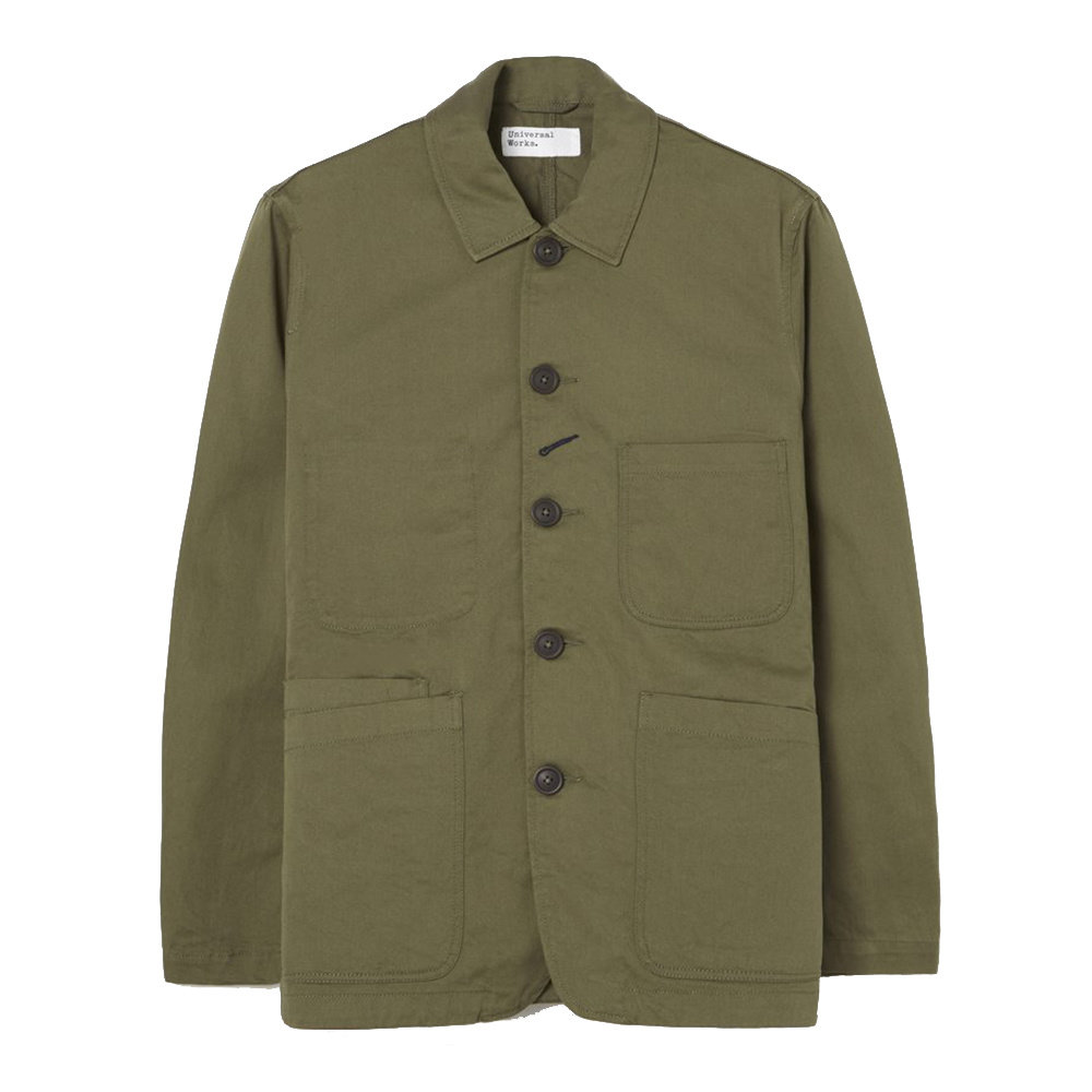 universal works long bakers jacket