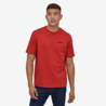 Patagonia Patagonia M's P-6 Logo Responsibili-Tee Fire Patagonia Patagonia M's P-6 Logo Responsibili-Tee Fire