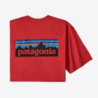 Patagonia Patagonia M's P-6 Logo Responsibili-Tee Fire Patagonia Patagonia M's P-6 Logo Responsibili-Tee Fire