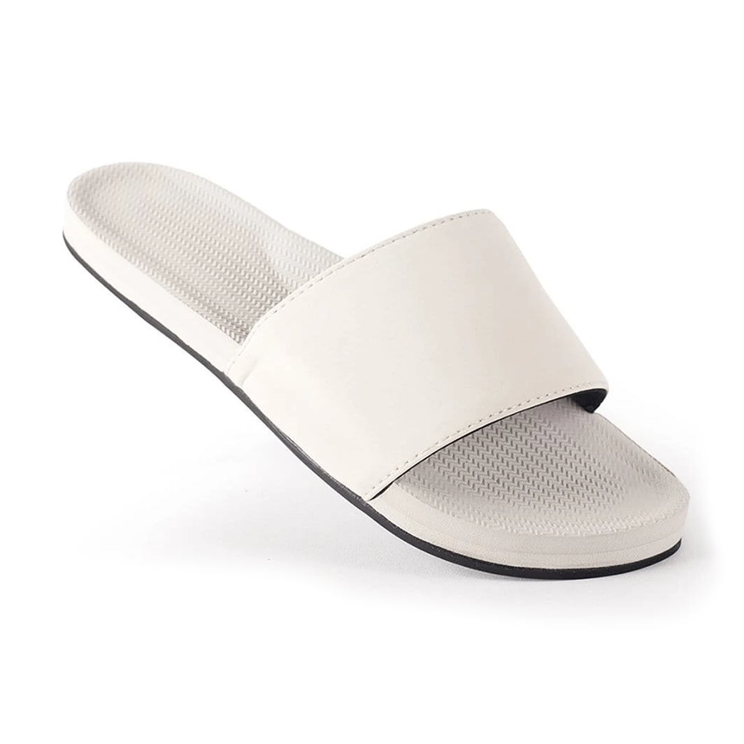 Indosole Men's ESSNTLS Slides Sea Salt - Behind the Pines