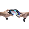 Airblaster Airblaster Pill Air Goggle Red Gloss / Green Air Radium Airblaster Airblaster Pill Air Goggle Red Gloss / Green Air Radium