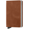 Secrid Secrid Slimwallet Vintage Cognac Silver Secrid Secrid Slimwallet Vintage Cognac Silver