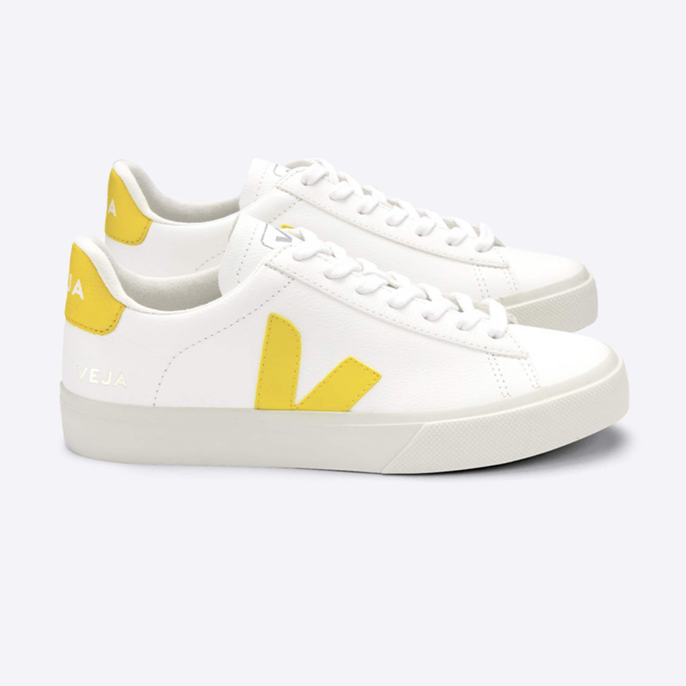 Veja Campo Sneaker Chromefree Leather Extra White / Tonic - Behind the Pines