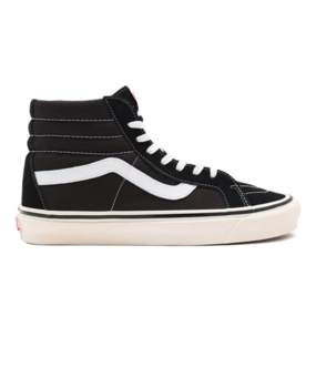 Vans SK8-Hi 38 DX Anaheim Factory Dames \u0026 Heren Black / True White - Behind  the Pines