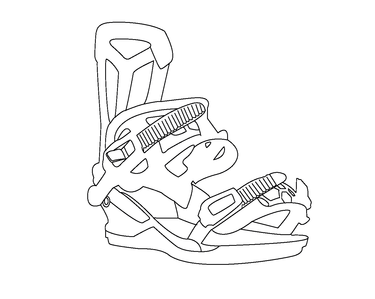 Snowboard bindings