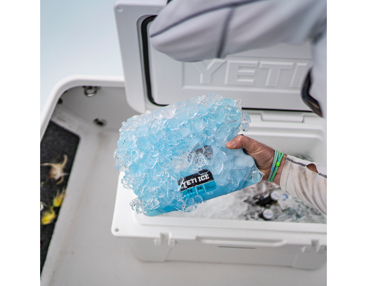 Yeti Ice 4lb Clear Behind The Pines Amsterdam Behind the Pines