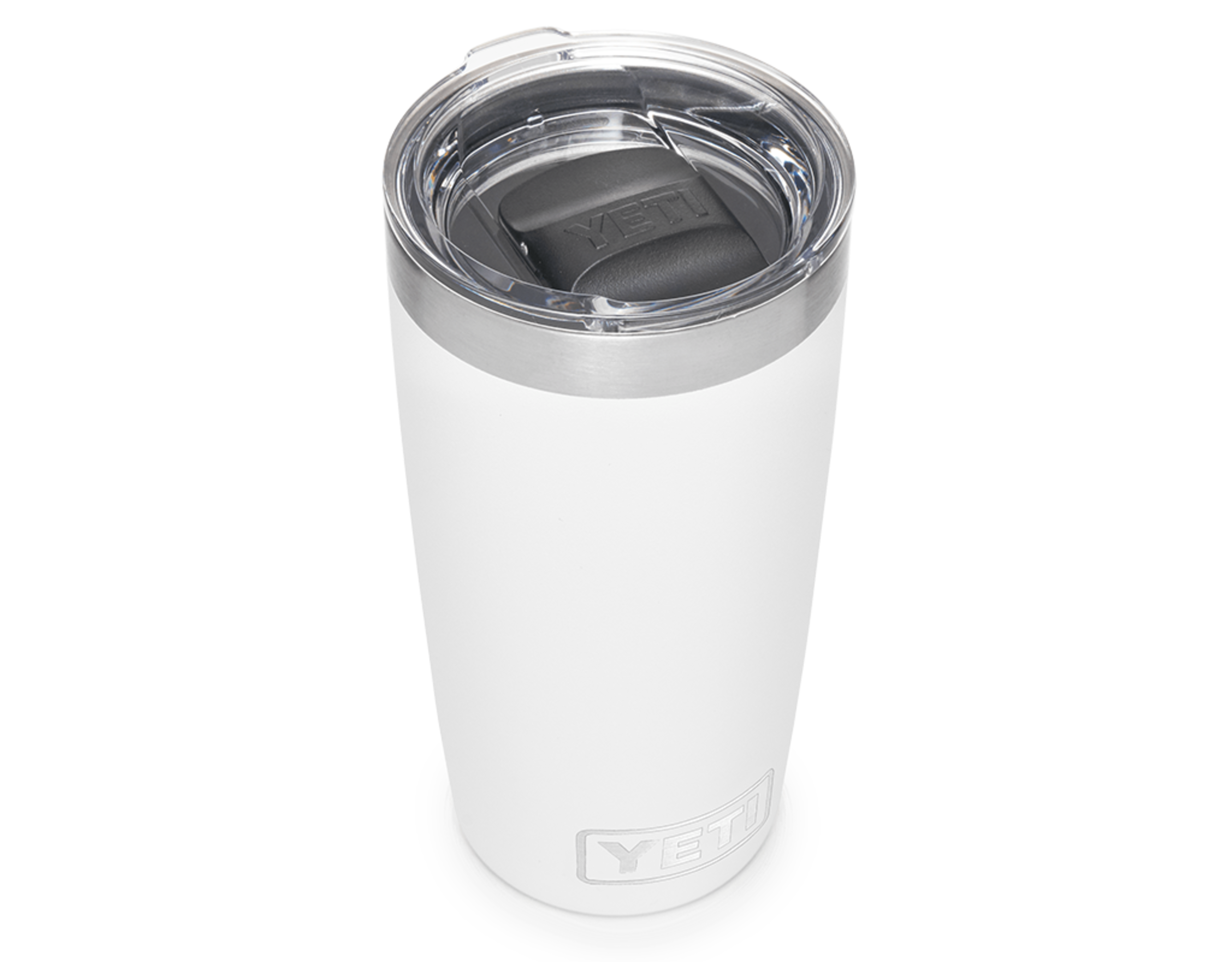 Yeti Rambler Tumbler 10oz White Behind the Pines