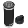 Yeti Yeti Rambler Bottle Chug 18oz Black Yeti Yeti Rambler Bottle Chug 18oz Black