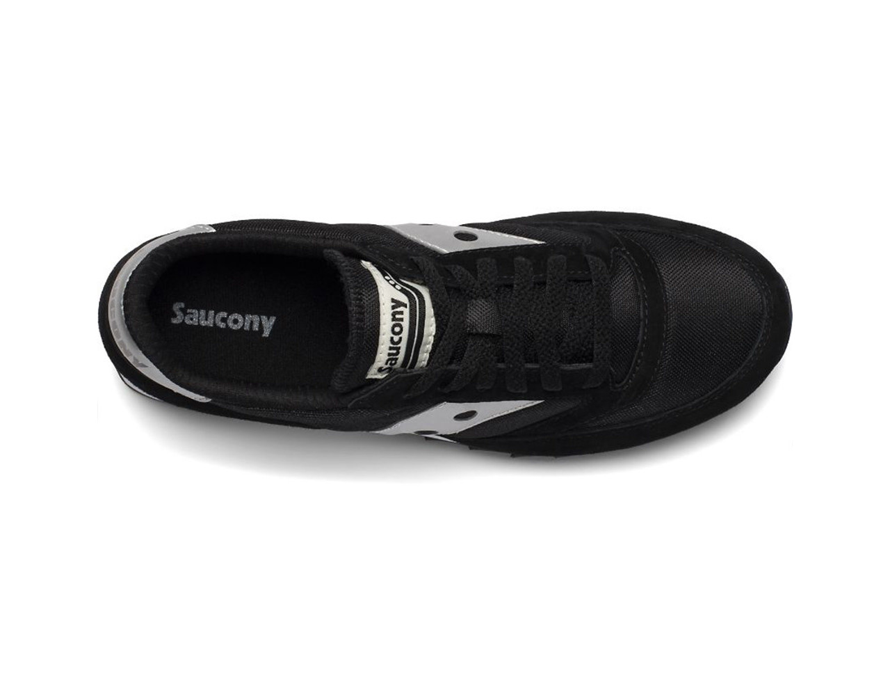 saucony jazz black silver