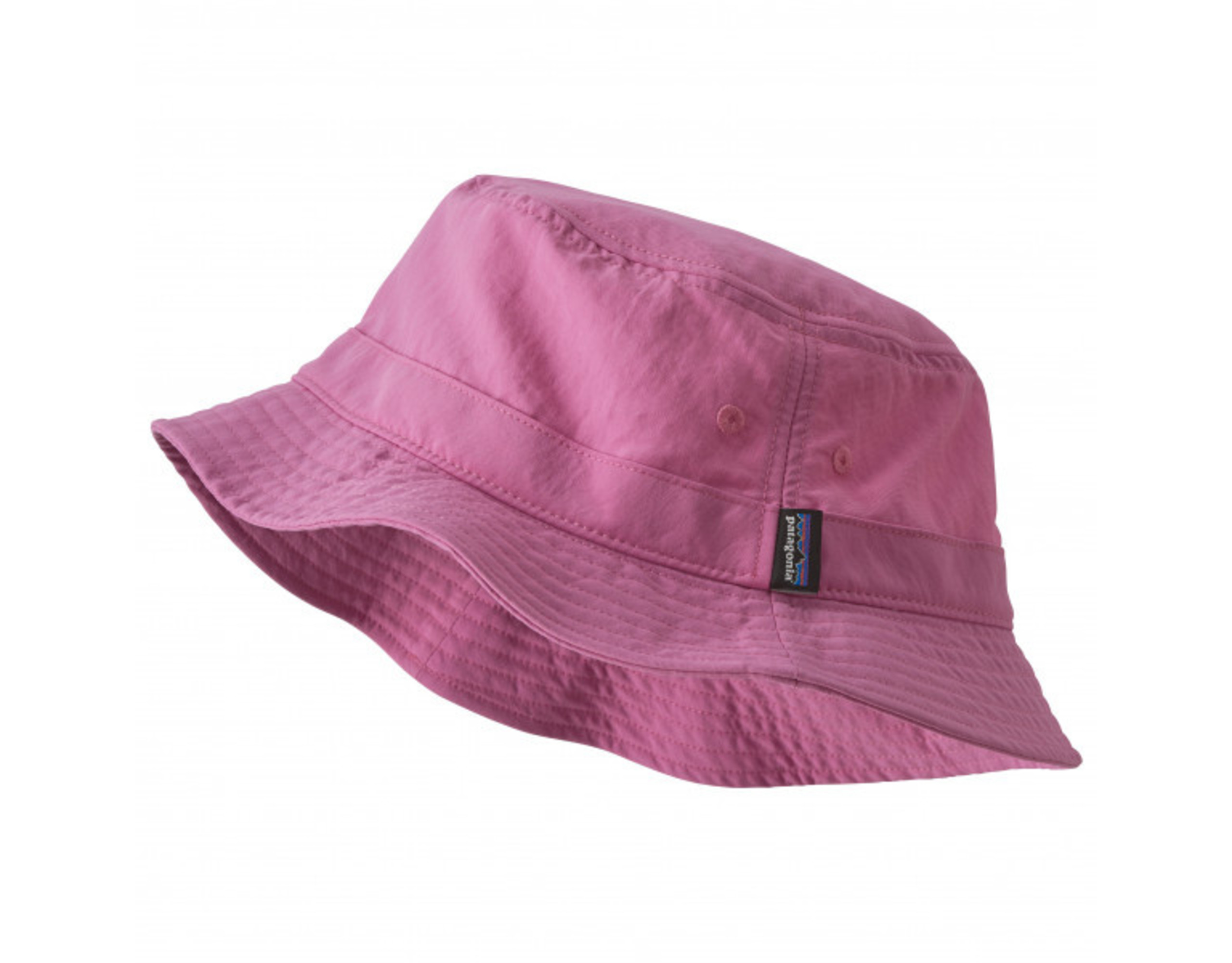 Patagonia Wavefarer Bucket Hat Marble Pink Behind the Pines