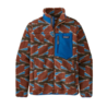 Patagonia Patagonia Womens Classic Retro-X Jacket Take Root Burnished Red Patagonia Patagonia Womens Classic Retro-X Jacket Take Root Burnished Red