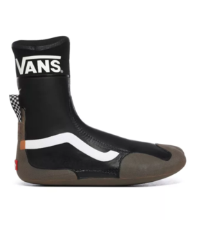 vans black boots