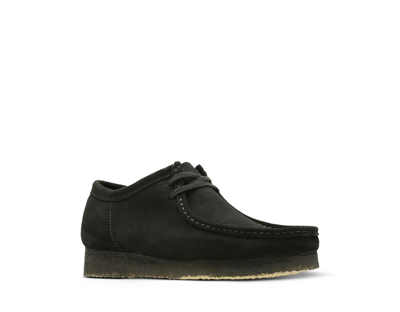 Clarks Originals Wallabee Black Suede - Behind the Pines