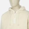 Universal Works Universal Works Beach Hoody Tibet Fleece Ecru Universal Works Universal Works Beach Hoody Tibet Fleece Ecru