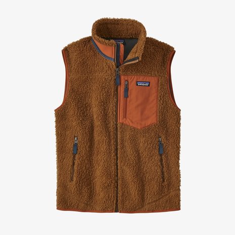 Patagonia Ms Classic Retro-x Vest Bear Brown - Behind The Pines