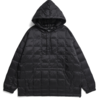 Taion Taion Down Hoodie Black Taion Taion Down Hoodie Black