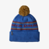 Patagonia Patagonia Powder Town Beanie Park Stripe: Float Blue Patagonia Patagonia Powder Town Beanie Park Stripe: Float Blue