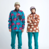 Airblaster Airblaster Sherpa Half Zip Rust Daisy Airblaster Airblaster Sherpa Half Zip Rust Daisy