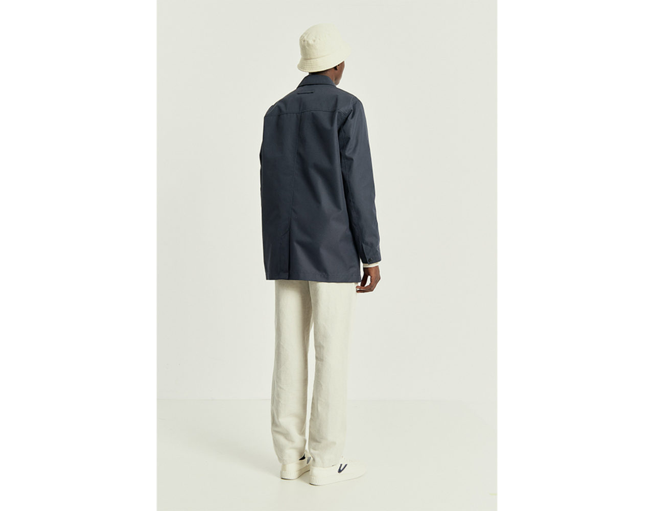 Brixtol T-Coat Twill Midnight Blue | Behind The Pines - Behind the Pines