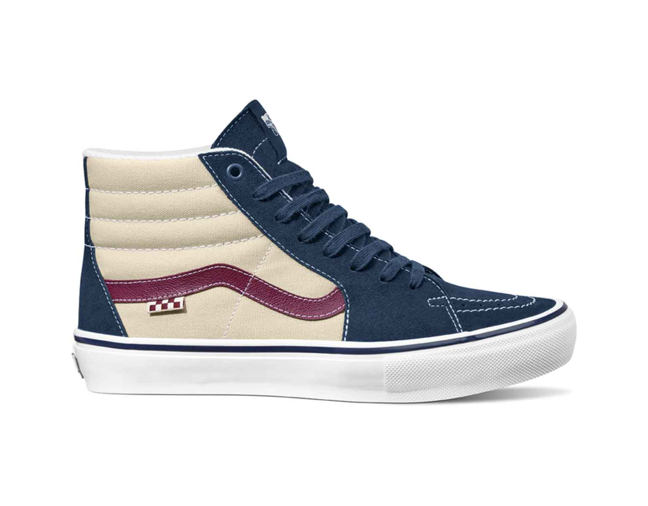 Vans Skate Sk8-Hi Dress Blues / Turtledove - Behind the Pines Vans Skate Sk8-Hi Dress Blues / Turtledove - Behind the Pines