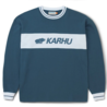 Karhu Karhu Blocked Logo Sweatshirt Blue Wing Teal / White Karhu Karhu Blocked Logo Sweatshirt Blue Wing Teal / White