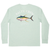 Salty Crew Salty Crew Ahi Mount Tech LS Tee Sage Salty Crew Salty Crew Ahi Mount Tech LS Tee Sage