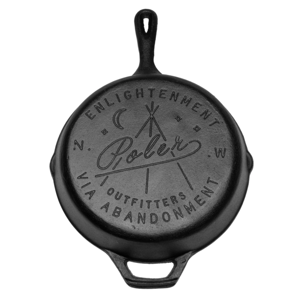 Poler Poler Cast Iron Skillet Poler Poler Cast Iron Skillet