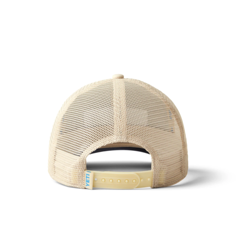 Yeti Yeti Logo Badge Trucker Hat Cream Yeti Yeti Logo Badge Trucker Hat Cream