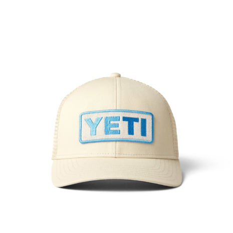 Yeti Yeti Logo Badge Trucker Hat Cream Yeti Yeti Logo Badge Trucker Hat Cream