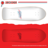 Santa Cruz Santa Cruz Meek Slasher Decoder Reissue Deck Black 10.1 Santa Cruz Santa Cruz Meek Slasher Decoder Reissue Deck Black 10.1