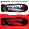 Santa Cruz Santa Cruz Meek Slasher Decoder Reissue Deck Black 10.1 Santa Cruz Santa Cruz Meek Slasher Decoder Reissue Deck Black 10.1