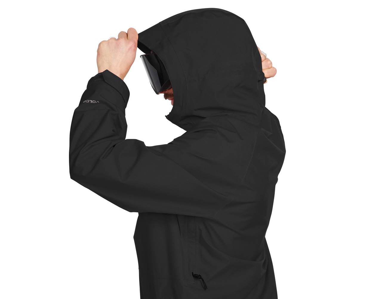 Dua Ins Gore Jacket Black Behind The Pines Amsterdam Behind