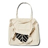 Behind The Pines Behind The Pines Recycled Cotton Shopping Bag with Pouch Natural Behind The Pines Behind The Pines Recycled Cotton Shopping Bag with Pouch Natural