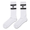 Behind The Pines Behind The Pines Sport Socks Script White / Black Behind The Pines Behind The Pines Sport Socks Script White / Black