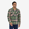Patagonia Patagonia M's Insulated Organic Cotton MW Fjord Flannel Shirt Forestry Hemlock Green Patagonia Patagonia M's Insulated Organic Cotton MW Fjord Flannel Shirt Forestry Hemlock Green