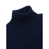 Universal Works Universal Works Roll Neck Eco Wool Navy Universal Works Universal Works Roll Neck Eco Wool Navy