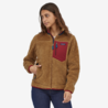Patagonia Patagonia W's Classic Retro-X Jacket Nest Brown with Wax Red Patagonia Patagonia W's Classic Retro-X Jacket Nest Brown with Wax Red
