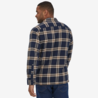 Patagonia Patagonia M's L/S Organic Cotton MW Fjord Flannel Shirt North Line: New Navy Patagonia Patagonia M's L/S Organic Cotton MW Fjord Flannel Shirt North Line: New Navy