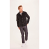 Knowledge Cotton Apparel KnowledgeCotton Apparel Stretched 8 Wales Corduroy Overshirt Black Jet Knowledge Cotton Apparel KnowledgeCotton Apparel Stretched 8 Wales Corduroy Overshirt Black Jet