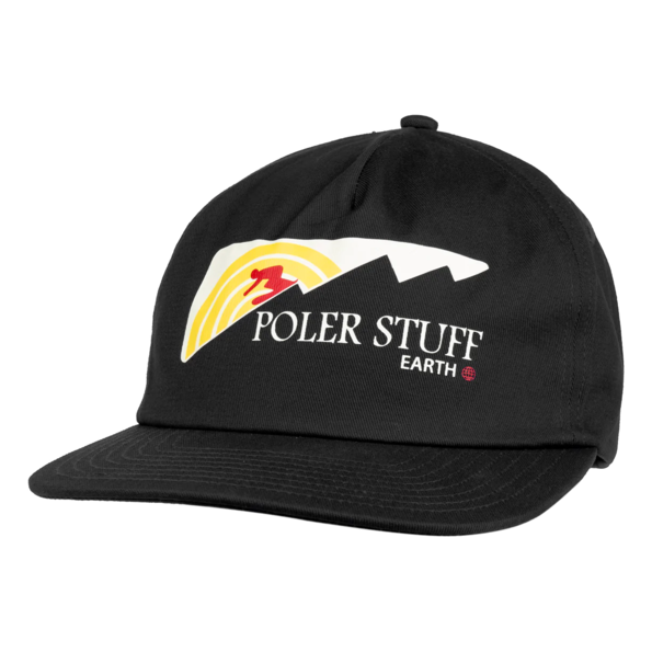 Poler Poler Downhill Cap Black Poler Poler Downhill Cap Black