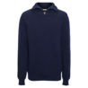KnowledgeCotton Apparel KnowledgeCotton Apparel 1/2 Neck Zip Merino Wool Rib Knit Total Eclipse KnowledgeCotton Apparel KnowledgeCotton Apparel 1/2 Neck Zip Merino Wool Rib Knit Total Eclipse