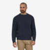 Patagonia Patagonia Recycled Wool Cable Knit Crewneck New navy Patagonia Patagonia Recycled Wool Cable Knit Crewneck New navy