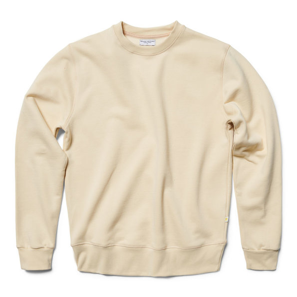 Behind The Pines Behind The Pines Organic Heavy Crewneck Creme De La Creme Behind The Pines Behind The Pines Organic Heavy Crewneck Creme De La Creme