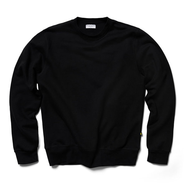 Behind The Pines Behind The Pines Organic Heavy Crewneck Black Behind The Pines Behind The Pines Organic Heavy Crewneck Black