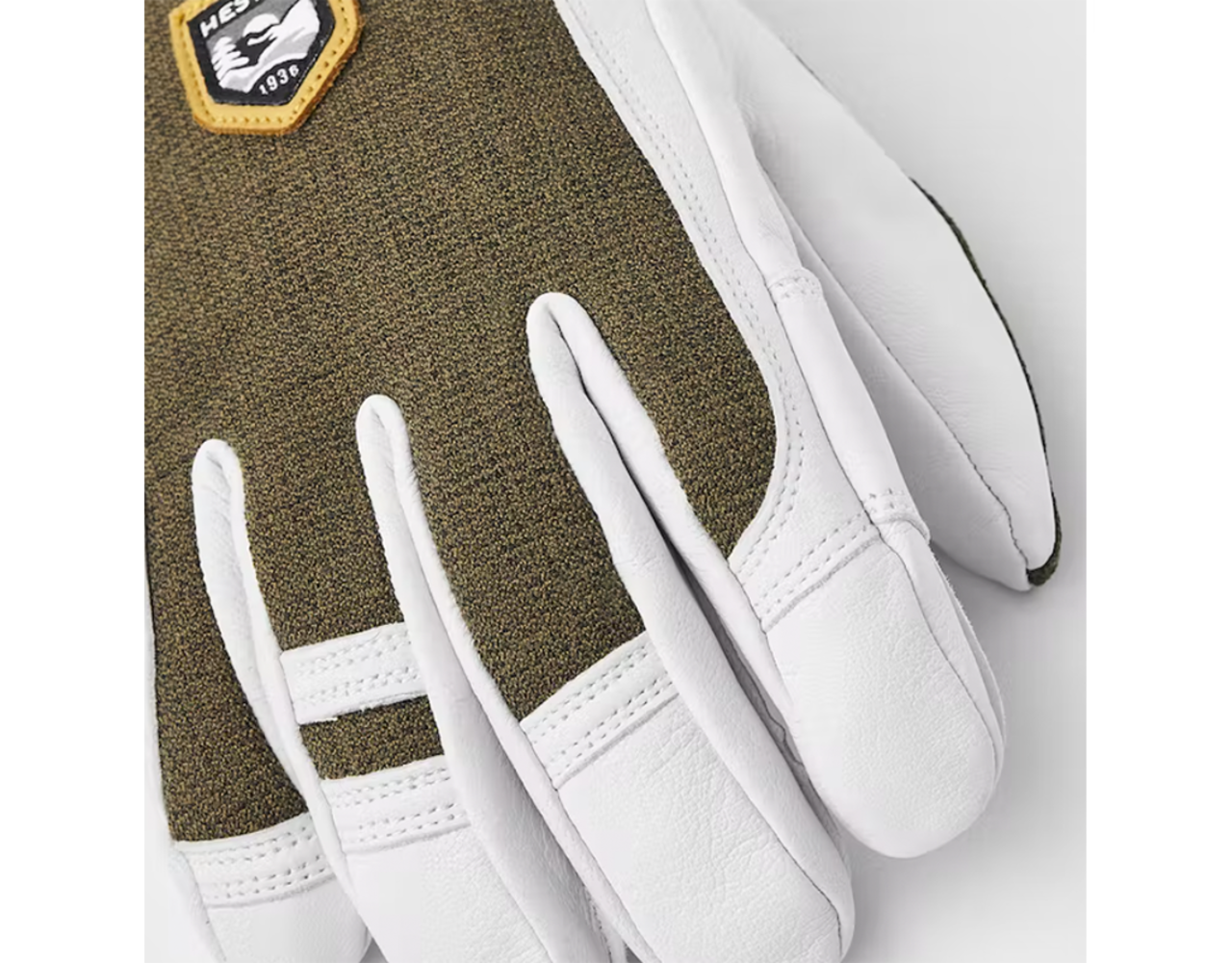 Hestra Army Leather Patrol 5 Finger Glove Olive Behind the Pines