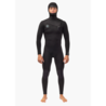 Vissla Vissla 7 Seas 6 / 5 Full Hooded Chest Zip Black Vissla Vissla 7 Seas 6 / 5 Full Hooded Chest Zip Black