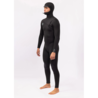 Vissla Vissla 7 Seas 6 / 5 Full Hooded Chest Zip Black Vissla Vissla 7 Seas 6 / 5 Full Hooded Chest Zip Black