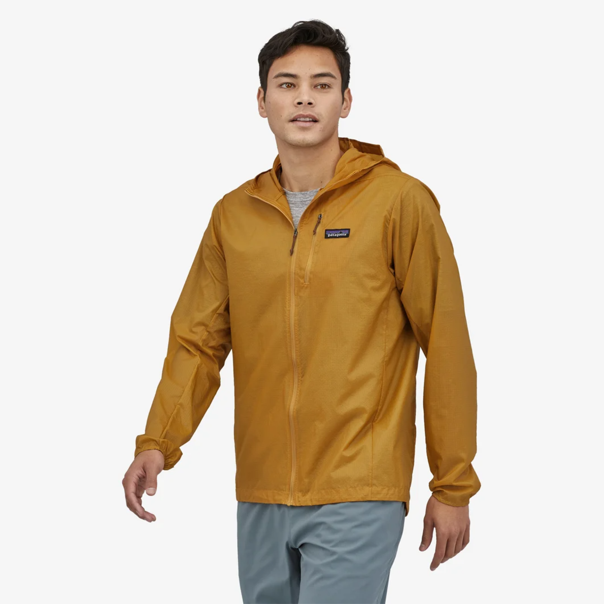Patagonia M's Houdini Jacket Cabin Gold - Behind the Pines