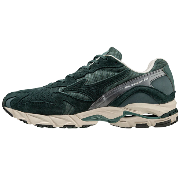 Mizuno Mizuno Wave Rider 10 Silver Pine / Green Gables / Silver Birch Mizuno Mizuno Wave Rider 10 Silver Pine / Green Gables / Silver Birch