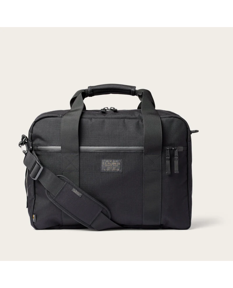 Filson Ripstop Nylon Pullman Black Behind the Pines